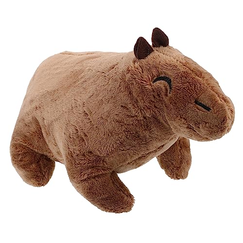 YARNOW Kuscheltier Capybara Realistisches Plüschspielzeug für Süßes Tierornament und Dekoration Geschenkidee für Geburtstage und Feiertage YARNOW Kuscheltier Capybara Realistisches Plüschspielzeug für Süßes Tierornament und Dekoration Geschenkidee für Geburtstage und Feiertage von YARNOW
