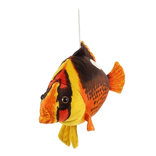 YARNOW Kuscheltier Fisch Plüschspielzeug Für Kreatives Dekorationsstück Leuchtendem Für Geburtstagsgeschenke Kindertag Und Anlässe von YARNOW