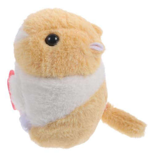 YARNOW Kuscheltier Hamster mit Schaukelschwanz Plüschspielzeug für für Geburtstagsfeiern und Feste Perfektes Deko Element für Anlässe YARNOW Kuscheltier Hamster mit Schaukelschwanz Plüschspielzeug für für Geburtstagsfeiern und Feste Perfektes Deko Element für Anlässe von YARNOW