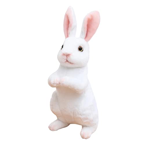 YARNOW Kuscheltier Hase Weiches Plüschspielzeug Für Dekoration Für Schlafzimmer Und Wohnzimmer Sicheres Material Waschbar Für Kinderzimmer Und Begleiter Zum Schlafen von YARNOW