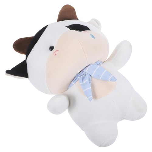 YARNOW Kuscheltier Kuh Aus Plüsch Süßes Stofftier Für Große Niedliche Cartoon Kuh Perfektes von YARNOW