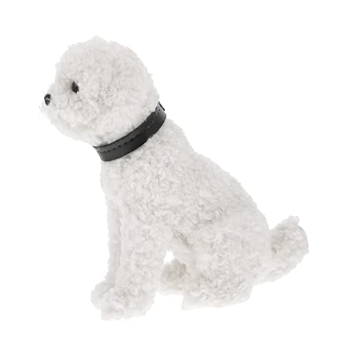 YARNOW Kuscheltier Plüsch Hund Figur Cartoon Dekoration für Zuhause Niedliches Plüschtier für Weihnachten Neujahr oder Geburtstage Fördert die Sensorische Wahrnehmung von Kindern von YARNOW