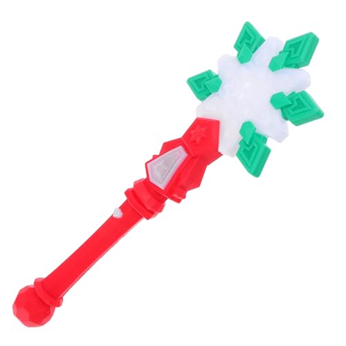 YARNOW LED Schneeflocken-zauberstab Weihnachts-party Zubehör Leuchtender Prinzessin Stab mit Tragbarem Design Geeignet für Geburtstagsfeiern Kostüm Winter-events Rotes LED Batterie YARNOW LED Schneeflocken-zauberstab Weihnachts-party Zubehör Leuchtender Prinzessin Stab mit Tragbarem Design Geeignet für Geburtstagsfeiern Kostüm Winter-events Rotes LED Batterie von YARNOW