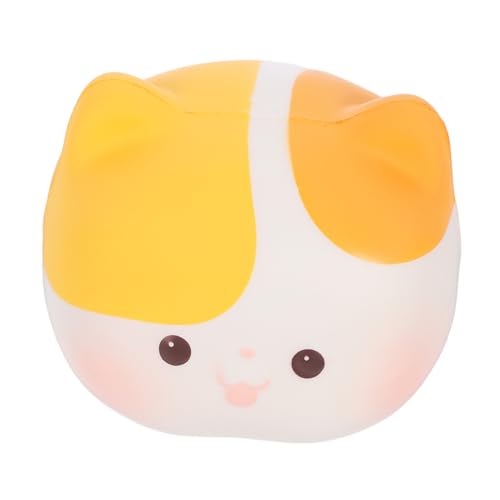 YARNOW Langsam Zurückfederndes Elastisches Cartoon Quetschspielzeug Katzenmotiv Stressball für Büro und Alltag Tragbares Antistress zur Entspannung und Druckabbau YARNOW Langsam Zurückfederndes Elastisches Cartoon Quetschspielzeug Katzenmotiv Stressball für Büro und Alltag Tragbares Antistress zur Entspannung und Druckabbau von YARNOW