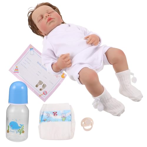 YARNOW Lebensechte Puppen Fake Boy Reborn Babypuppen Reborn Puppen Kits Süße Babypuppe Neugeborene Babypuppe Süßes YARNOW Lebensechte Puppen Fake Boy Reborn Babypuppen Reborn Puppen Kits Süße Babypuppe Neugeborene Babypuppe Süßes von YARNOW