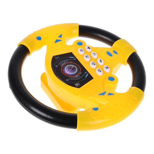 YARNOW Lenkradspielzeug Batteriebetrieben mit Lichteffekten Leicht und Tragbar Sicher für Jungen und Mädchen Einfache Installation und Interaktives Fahr und Spielsitz YARNOW Lenkradspielzeug Batteriebetrieben mit Lichteffekten Leicht und Tragbar Sicher für Jungen und Mädchen Einfache Installation und Interaktives Fahr und Spielsitz von YARNOW