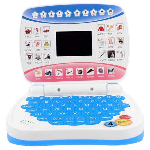 YARNOW Lerncomputer für Jahre Simulierter Laptop mit LED Display Musikalisches Lernspielzeug zur Früherziehung Fördert Feinmotorik und Hand Auge Koordination Interaktives für YARNOW Lerncomputer für Jahre Simulierter Laptop mit LED Display Musikalisches Lernspielzeug zur Früherziehung Fördert Feinmotorik und Hand Auge Koordination Interaktives für von YARNOW