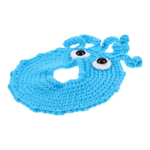 YARNOW Linsendekorring -autositz- -Spiral-plüschtiere Shutter Hugger Kinderwagen Autositz- Zum Aufhängen Häkelkits Babyautos Garn Blue von YARNOW