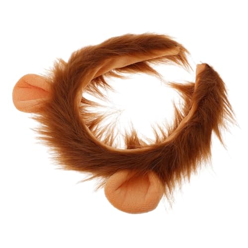 YARNOW Löwenkostüm Haarreif Stirnband Tier Kostüm Accessoire für Karneval Kindergarten Party Cosplay Robust und Vielseitig Einsetzbar YARNOW Löwenkostüm Haarreif Stirnband Tier Kostüm Accessoire für Karneval Kindergarten Party Cosplay Robust und Vielseitig Einsetzbar von YARNOW