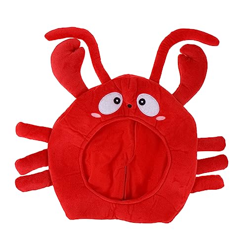 YARNOW Lustiger Lobster Hut Diy Selfie Requisiten Kreatives Cosplay Headwear für Erwachsene für Feste und Fotosessions von YARNOW