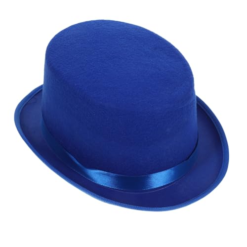 YARNOW Magischer Party Zylinderhut für Aufführungen und Halloween Leichter Stabiler Kleiner Zaubererhut in Royalblau Umfang Cosplay Accessoire YARNOW Magischer Party Zylinderhut für Aufführungen und Halloween Leichter Stabiler Kleiner Zaubererhut in Royalblau Umfang Cosplay Accessoire von YARNOW