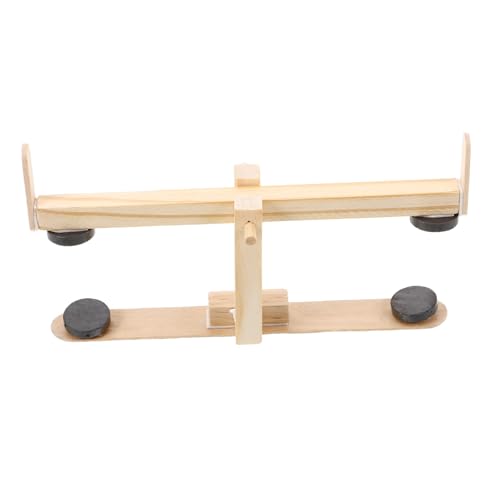 YARNOW Magnetischer Wippe -Lehrwerkzeug Wippenspielzeug Magnettechnik Magnet-Wissenschafts-Kit Wissenschaftsexperiment Wippe- kleine Magnete zum Basteln Holz Beige YARNOW Magnetischer Wippe -Lehrwerkzeug Wippenspielzeug Magnettechnik Magnet-Wissenschafts-Kit Wissenschaftsexperiment Wippe- kleine Magnete zum Basteln Holz Beige von YARNOW