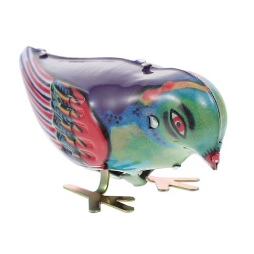 YARNOW Magpie Aufziehspielzeug Aus Blech Retro Clockwork Nostalgisches Design Für Geburtstagsfeiern Mitgebsel Und Einfach Zu Bedienen Fördert Spaß von YARNOW