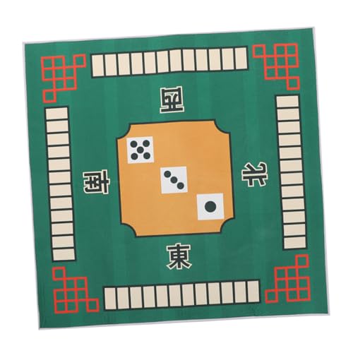 YARNOW Mahjong Tischdecke Tischmatte Geräuschreduzierende Mahjong Tischabdeckung Dicke Tischdecke für Brettspiele rutschfest für Poker und Kartenspiele von YARNOW