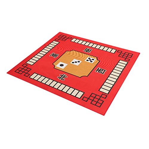 YARNOW Mahjong Tischdecke rutschfest und Geräuschreduzierend Quadratische Tischdecke für Mahjong und Pokerspiele Leichtes Mikrofaser Material für Reisen und Partys Schützt und Geräusche YARNOW Mahjong Tischdecke rutschfest und Geräuschreduzierend Quadratische Tischdecke für Mahjong und Pokerspiele Leichtes Mikrofaser Material für Reisen und Partys Schützt und Geräusche von YARNOW