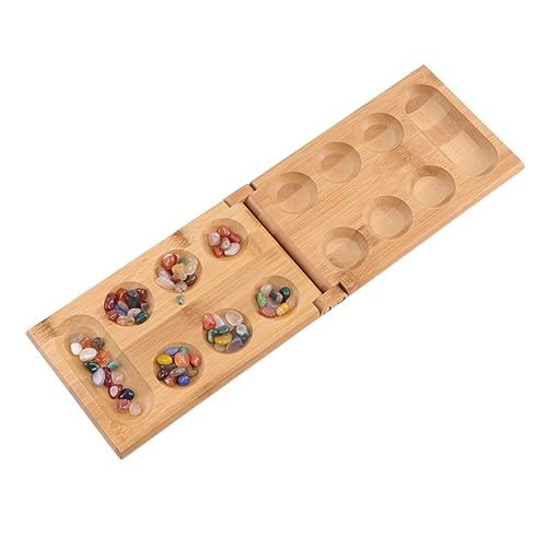 YARNOW Mancala Strategiespiel Bunten Faltbares Brettspiel für Erwachsene Fördert Strategisches und Kreativität für Geburtstagsfeiern und Familienabende von YARNOW