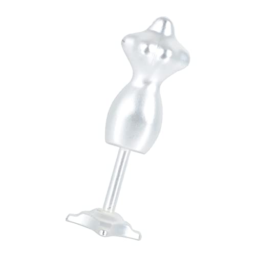 YARNOW Mannequin Modellständer für Puppen DIY Zubehör Eleganter Kleider Display für Puppenkleidung für Wunderschöne Dekoration für Miniaturhäuser YARNOW Mannequin Modellständer für Puppen DIY Zubehör Eleganter Kleider Display für Puppenkleidung für Wunderschöne Dekoration für Miniaturhäuser von YARNOW