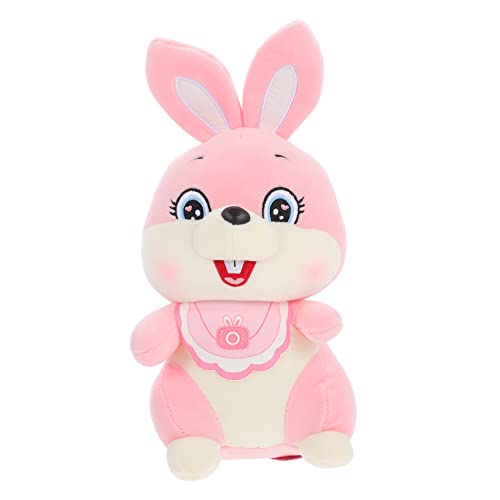 YARNOW Maskottchen -Stoffpuppe Hasenspielzeug entzückendes Stoffkaninchen Karikatur gefülltes Kaninchen dekorativer ausgestopfter Hase Kuscheltier Hase Kleiner Stoffhase Plüsch Rosa YARNOW Maskottchen -Stoffpuppe Hasenspielzeug entzückendes Stoffkaninchen Karikatur gefülltes Kaninchen dekorativer ausgestopfter Hase Kuscheltier Hase Kleiner Stoffhase Plüsch Rosa von YARNOW