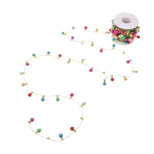 YARNOW Maßstab Bunte Puppenhaus Led-deko Warmweiß Farbenfrohe Fake-Lichter für Weihnachtsdeko und Kreativität Kleine Puppenhaus Zubehör von YARNOW