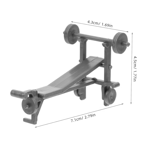 YARNOW Maßstab DIY Puppenhaus Zubehör Fitnessstudio Modell Turngeräte Deko für Mikro Landschaften Kreative Bastelsets YARNOW Maßstab DIY Puppenhaus Zubehör Fitnessstudio Modell Turngeräte Deko für Mikro Landschaften Kreative Bastelsets von YARNOW