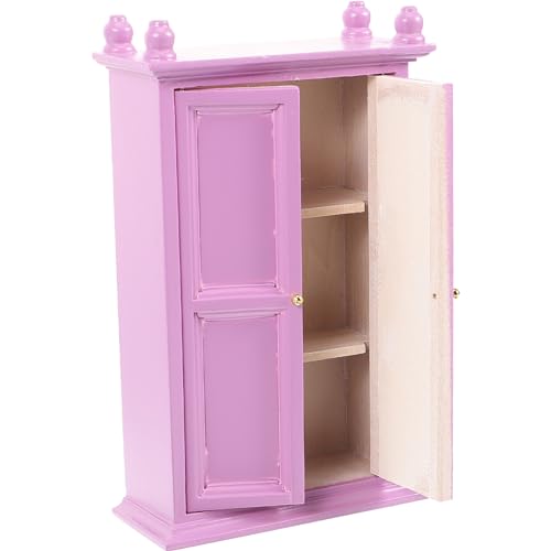 YARNOW Maßstab Dekorationsmöbel für Puppenhaus Realistische Holzoptik für Sammler und Puppenstuben Violette Farbe Handwerklich Gefertigt YARNOW Maßstab Dekorationsmöbel für Puppenhaus Realistische Holzoptik für Sammler und Puppenstuben Violette Farbe Handwerklich Gefertigt von YARNOW