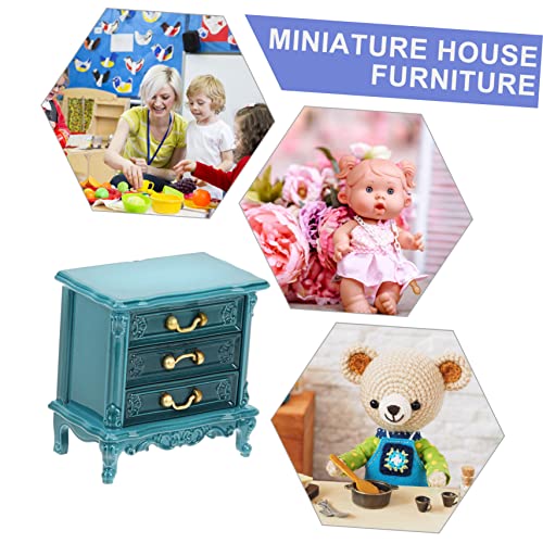 YARNOW Maßstab Kunststoff Miniaturmöbel für DIY Puppenstube Mikro Landschaft Schlafzimmer Dekoration YARNOW Maßstab Kunststoff Miniaturmöbel für DIY Puppenstube Mikro Landschaft Schlafzimmer Dekoration von YARNOW