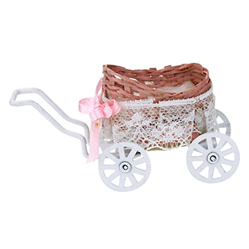YARNOW Maßstab Mini Kinderwagen Für Puppen Puppenzubehör Spielset von YARNOW