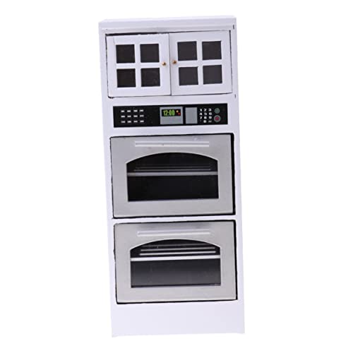YARNOW Maßstab Mini Kochkabinett Möbel Zubehör Weißer Mikrowellenschrank Für DIY Puppenhaus Szenen YARNOW Maßstab Mini Kochkabinett Möbel Zubehör Weißer Mikrowellenschrank Für DIY Puppenhaus Szenen von YARNOW