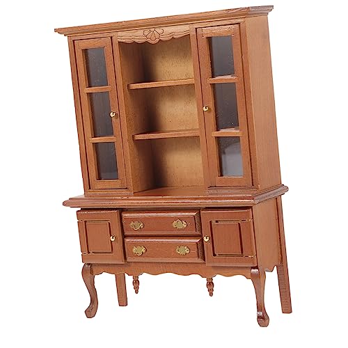 YARNOW Maßstab Mini Regal Kompaktes Puppenmöbel für Schlafzimmer und Esszimmer Kinderzimmer Dekorationsaccessoire YARNOW Maßstab Mini Regal Kompaktes Puppenmöbel für Schlafzimmer und Esszimmer Kinderzimmer Dekorationsaccessoire von YARNOW