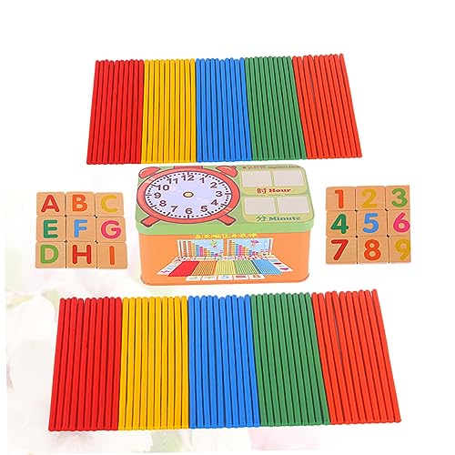 YARNOW Mathematik Lernspielzeug aus Holz Zählstäbchen Alphabetblöcke Formen Rechenzeichen Magnetisch Pädagogisch für Vorschule Frühes Rechnen YARNOW Mathematik Lernspielzeug aus Holz Zählstäbchen Alphabetblöcke Formen Rechenzeichen Magnetisch Pädagogisch für Vorschule Frühes Rechnen von YARNOW