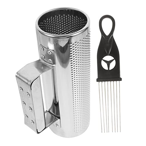 YARNOW Metall Guiro Mit Schaber Musikinstrument Für Edelstahl Perkussion-Instrument Lernspielzeug Für Kleinkinder Hand-Augen-koordination Trainer von YARNOW