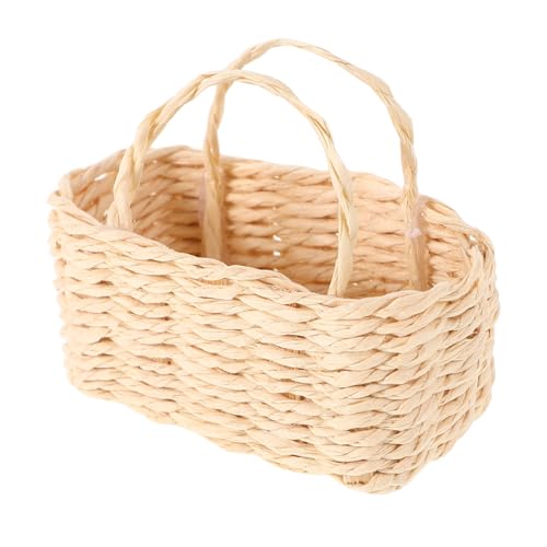 YARNOW Mini-Aufbewahrung skorb Miniatur-Puppenhauszubehör Kleiner Picknickkorb Kleiner Weidenkorb Puppenhaus-Miniatur-Einkaufskorb puppenhaus wäschekorb Bast Beige YARNOW Mini-Aufbewahrung skorb Miniatur-Puppenhauszubehör Kleiner Picknickkorb Kleiner Weidenkorb Puppenhaus-Miniatur-Einkaufskorb puppenhaus wäschekorb Bast Beige von YARNOW