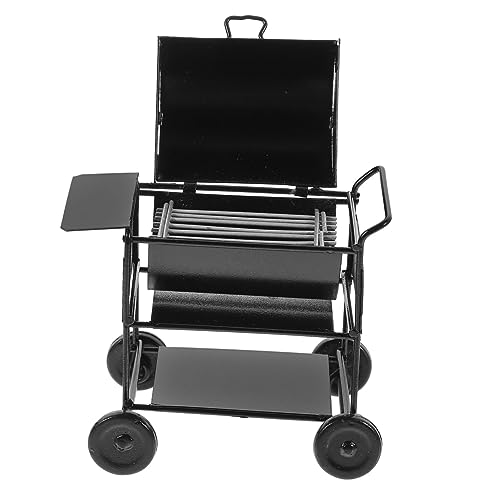 YARNOW Mini BBQ Rack Ornamente Miniaturmöbel Mini-Hausgrill Mini- -Küchenstütze Mini- -Grill- Kleiner Miniaturgrill Puppenhaus -Accessoire Eisen Black YARNOW Mini BBQ Rack Ornamente Miniaturmöbel Mini-Hausgrill Mini- -Küchenstütze Mini- -Grill- Kleiner Miniaturgrill Puppenhaus -Accessoire Eisen Black von YARNOW