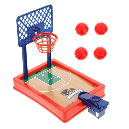 YARNOW Mini Basketball Tischspiel Für Erwachsene Finger Basketball Mit Bällen Für Sport Partygeschenke Spielspaß Für Altersgruppen Langlebige Kunststoffkonstruktion von YARNOW
