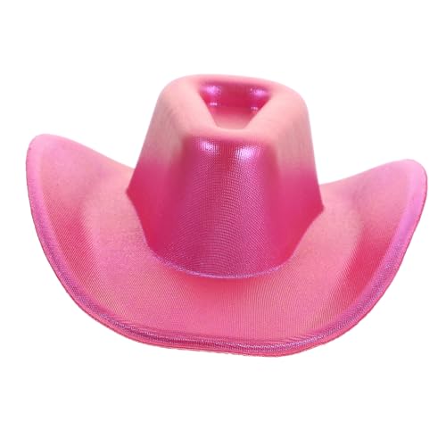 YARNOW Mini Cowboy Hat für Puppen Mini Hüte für DIY Bastelprojekte und Party Dekorationen für Kleine Puppen und Kreative Anlässe Glitzer YARNOW Mini Cowboy Hat für Puppen Mini Hüte für DIY Bastelprojekte und Party Dekorationen für Kleine Puppen und Kreative Anlässe Glitzer von YARNOW
