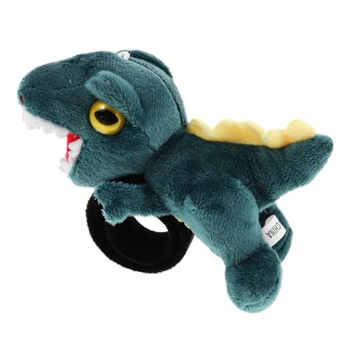 YARNOW Mini Dinosaurier Plüschtier Anhänger Langlebige Detaillierte Motorrad Dekoration Weiches Stofftier Kreatives für Jungen und Mädchen Einfach zu Befestigen Farbecht Handgefertigt von YARNOW