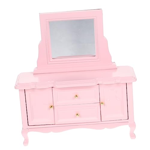 YARNOW Mini -Dressingschrankmodell Mini-Puppenhausmöbel Puppenhaus Schminktisch klein Puppenhaus-Spiegel Mini-Puppenkommode Miniatur-Hausmöbel Birke Rosa YARNOW Mini -Dressingschrankmodell Mini-Puppenhausmöbel Puppenhaus Schminktisch klein Puppenhaus-Spiegel Mini-Puppenkommode Miniatur-Hausmöbel Birke Rosa von YARNOW