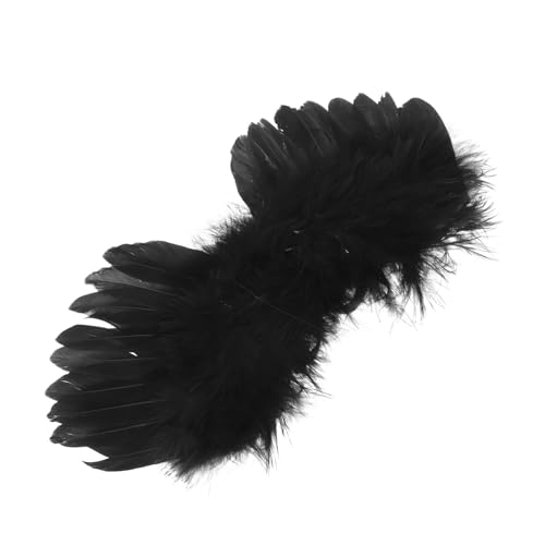 YARNOW Mini Engelsflügel für Puppen Schwarze Flügel aus Weichem Material Zubehör für Halloween Weihnachten Partys und Rollenspiele Vielseitig Einsetzbar YARNOW Mini Engelsflügel für Puppen Schwarze Flügel aus Weichem Material Zubehör für Halloween Weihnachten Partys und Rollenspiele Vielseitig Einsetzbar von YARNOW