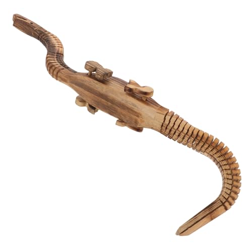 YARNOW Mini Holz Dinosaurier Modell Lebensechte Dinosaurier Figur aus Massivem Holz Lernspielzeug für Dinosaurier Dekoration für Zuhause Umweltfreundliches von YARNOW