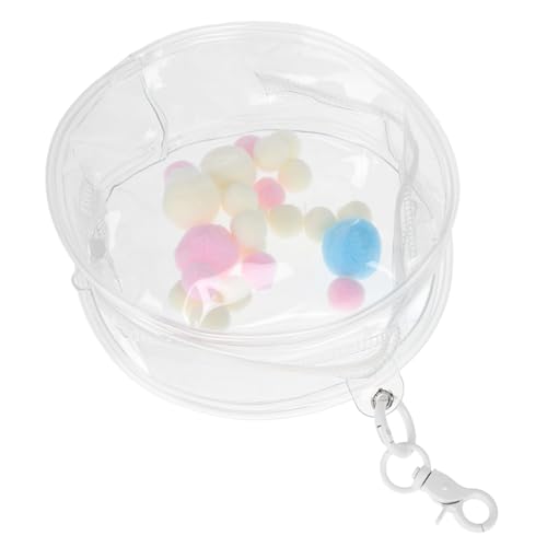 YARNOW Mini Klarsichtbeutel für Puppen mit Schlüsselanhänger Aufbewahrungstasche für Figuren für Reisen und Schutz Transparent mit Charm und Zubehör YARNOW Mini Klarsichtbeutel für Puppen mit Schlüsselanhänger Aufbewahrungstasche für Figuren für Reisen und Schutz Transparent mit Charm und Zubehör von YARNOW