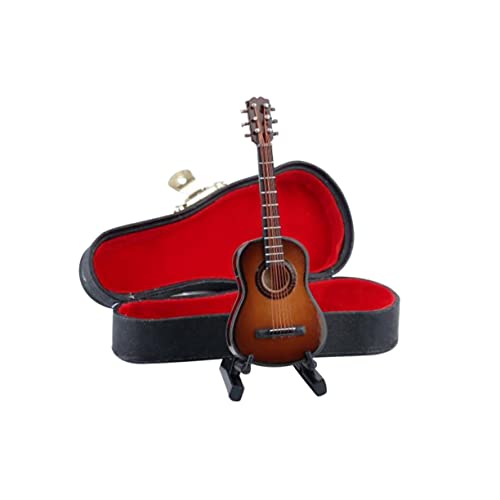 YARNOW Mini Klassische Gitarren -Ornamente Miniatur Kind Gitarrenhandwerk Dekoration Klein Mini-Gitarre Hölzern YARNOW Mini Klassische Gitarren -Ornamente Miniatur Kind Gitarrenhandwerk Dekoration Klein Mini-Gitarre Hölzern von YARNOW