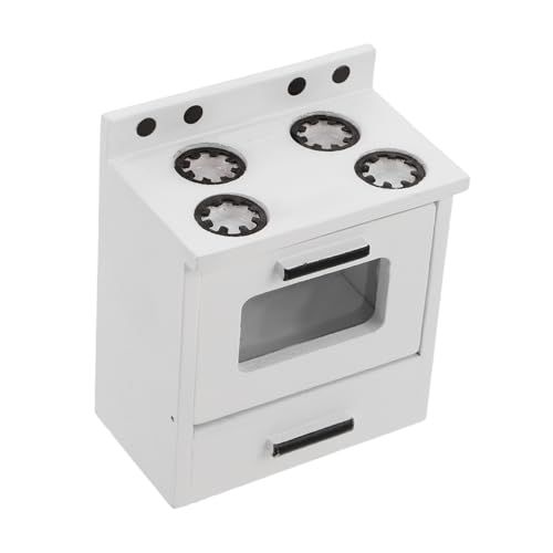YARNOW Mini Küche Miniaturmöbel Kleiner Küchenherd Mini Puppenhaus Zubehör Herd Mini Puppenhausherd Puppen Miniaturgeräte Simulierter Herd von YARNOW