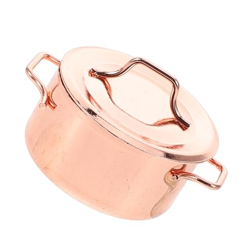 YARNOW Mini Küchenmodell Miniaturkochgeschirr winziges Zeug Miniatur-Dinge Puppenhaus-Bastelbedarf Küchenzubehör für Puppenstuben Miniatursachen Legierung Rose Gold YARNOW Mini Küchenmodell Miniaturkochgeschirr winziges Zeug Miniatur-Dinge Puppenhaus-Bastelbedarf Küchenzubehör für Puppenstuben Miniatursachen Legierung Rose Gold von YARNOW
