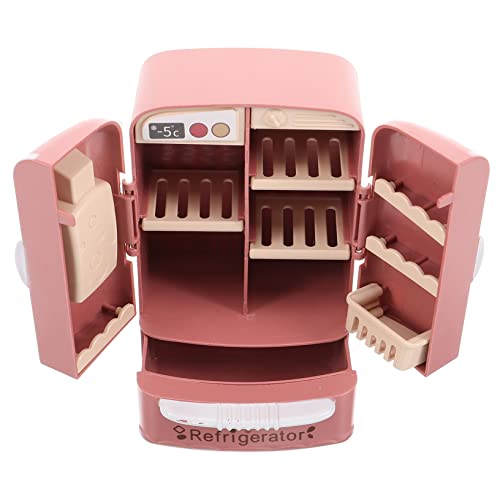 YARNOW Mini Kühlschrank Ornamente Kühlschränke Mini Kühlschrank Mini Kühlschrank Puppenhaus Kühlschrank Mini Kühlschrank Miniatur Kühlschrank Zum Basteln Schokoladen Abs von YARNOW