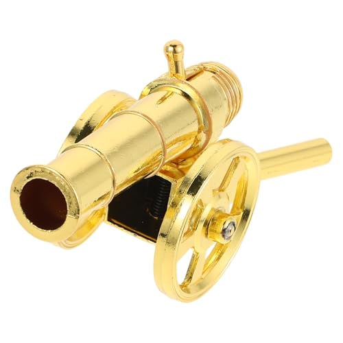 YARNOW Mini Metall Kanonen Modell Sammlerfigur Präzise Detailgetreu Historisch Authentisch Vintage Miniatur Kanone Dekoration für Büro und Zuhause Tischregal YARNOW Mini Metall Kanonen Modell Sammlerfigur Präzise Detailgetreu Historisch Authentisch Vintage Miniatur Kanone Dekoration für Büro und Zuhause Tischregal von YARNOW