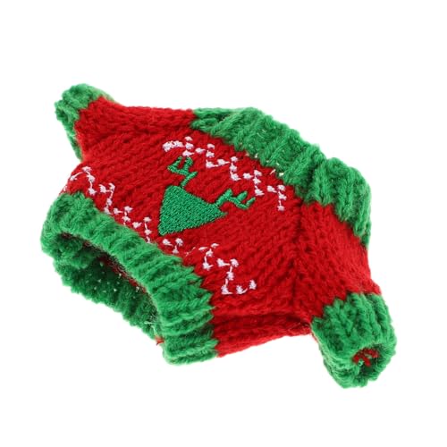 YARNOW Mini Pullover für Puppen Handgefertigtes Puppenzubehör mit Plüschigem Material für Große Puppen Kreatives DIY Outfit für Bezauberndes Design von YARNOW