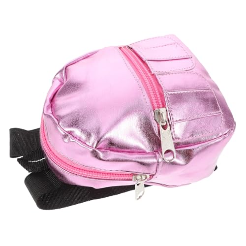 YARNOW Mini Puppen Rucksack für Puppenhaus Mini Spielzeugrucksack DIY Zubehör Vielseitig und Praktisch für Schulbedarf Exquisites Design Langlebige Handwerkskunst von YARNOW