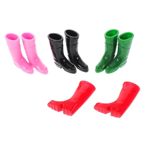 YARNOW Mini Regenstiefel für Puppenhaus Dekoration Teiliges und DIY Bastelprojekte und Festliche Anlässe Vielseitige Ornamente für Kreative von YARNOW