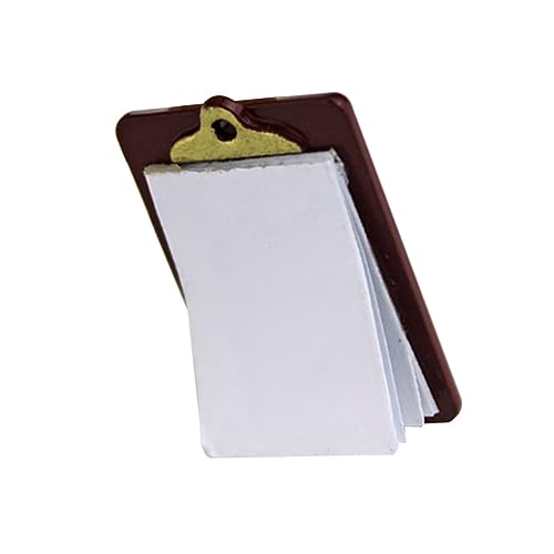 YARNOW Mini Schreibtafel Modell Dekorative Schreibtafel für Mini Häuser Zubehör für DIY Kunsthandwerk Fördert Kreativität und Lernspielzeug für Teiliges von YARNOW