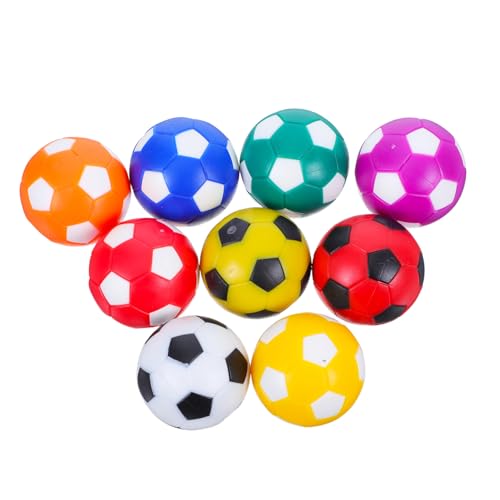 YARNOW Mini Tischfußballbälle Kunststoff Ersatzbälle für Tischkicker Langlebig und Handlich Geeignet für Erwachsene für Sportpartys und Schulwettbewerbe von YARNOW